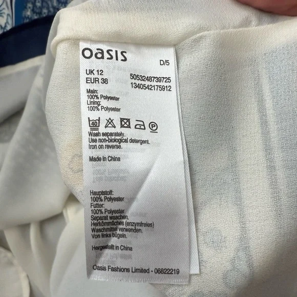 Oasis Victoria & Albert Museum Collection Mixed Color Floral Dress - Picture 5 of 8